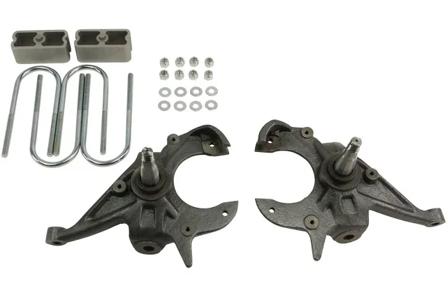 612 – BELLTECH Lowering Kit, 2 Inch Front 2 Inch Rear Drop Shock Absorbers Not Included With Drop Spindles And Loweri...